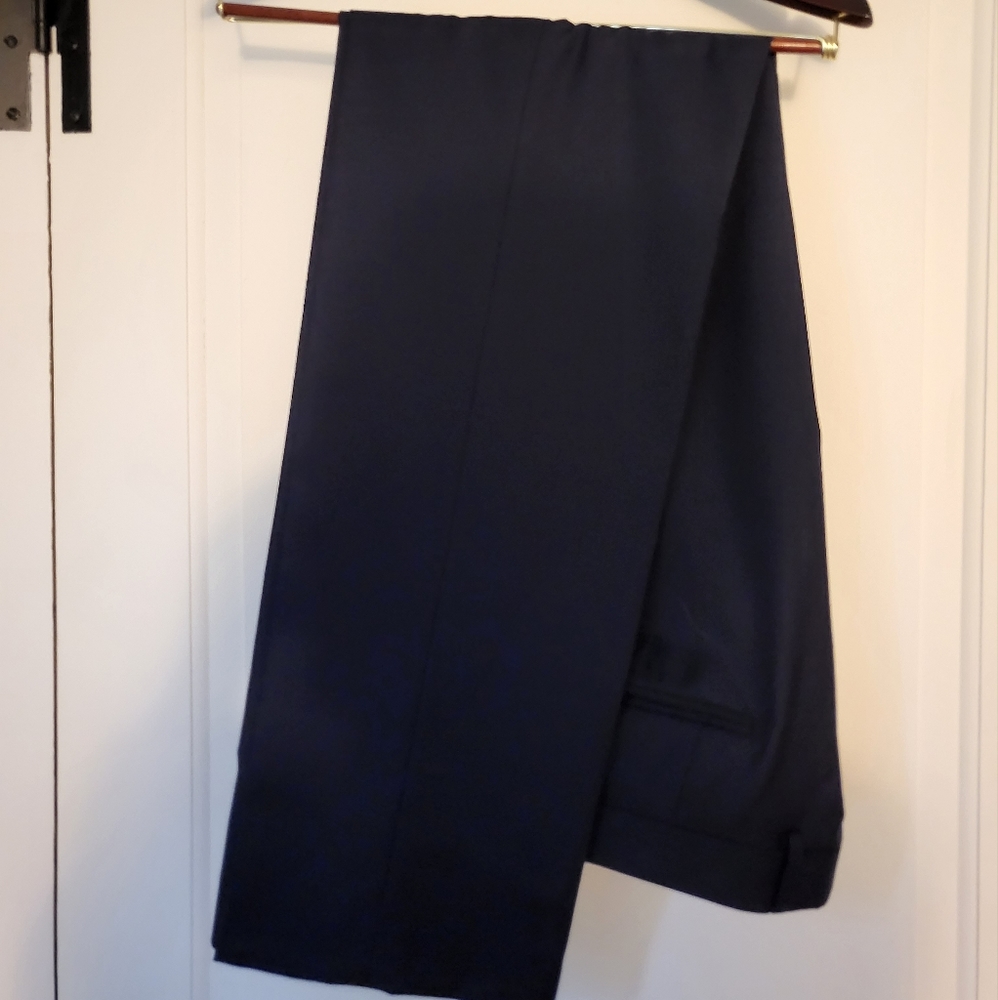 LAUREN RALPH LAURENMen's Classic-Fit UltraFlex Stretch Flat Front Suit Pants